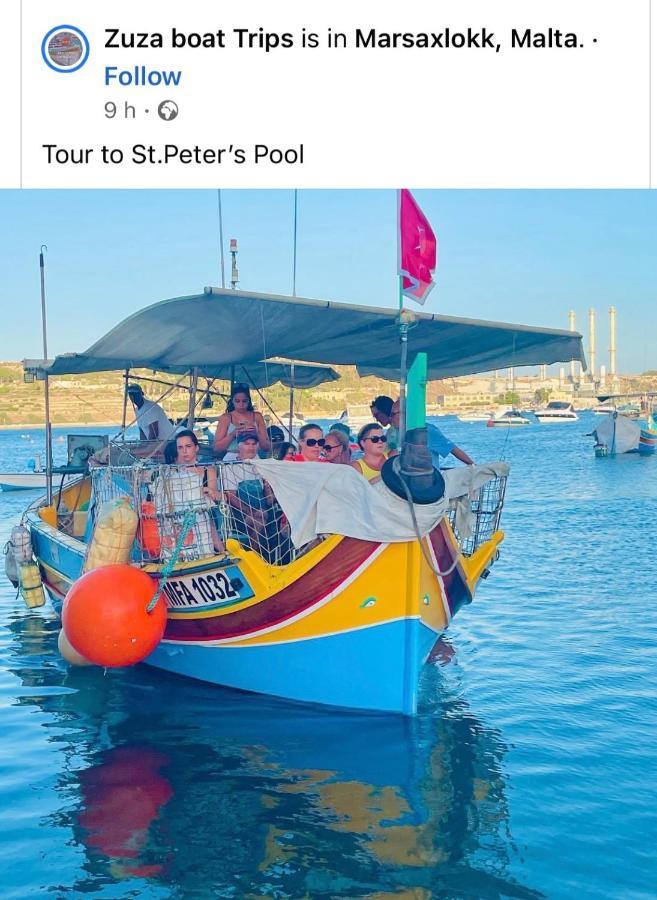 Claire'S Court Lejlighed Marsaxlokk Eksteriør billede
